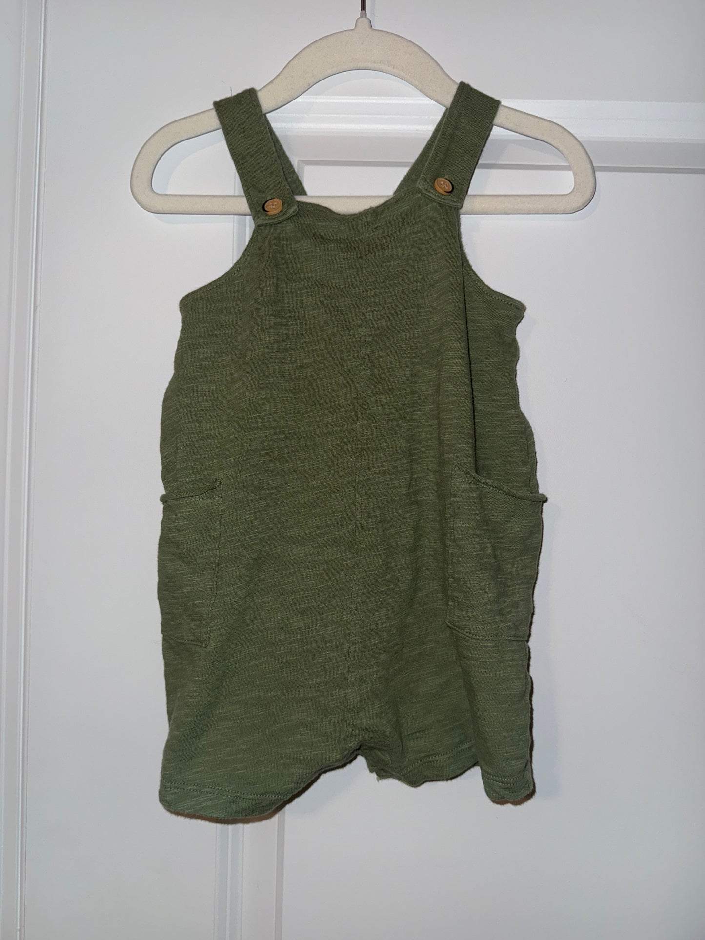#106: 18m Cat & Jack Green Overalls