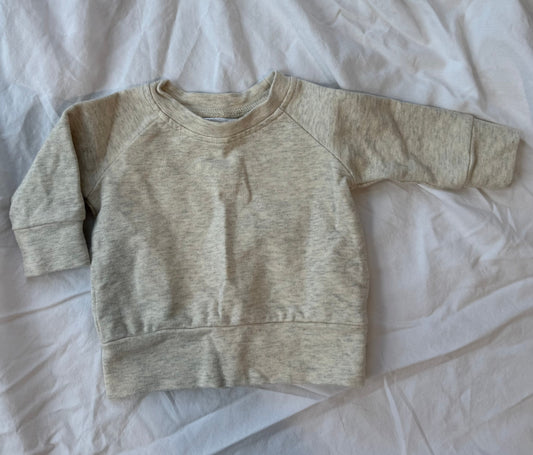 #113 Mebie Baby gender neutral 0-3 month sweatshirt *reduced*
