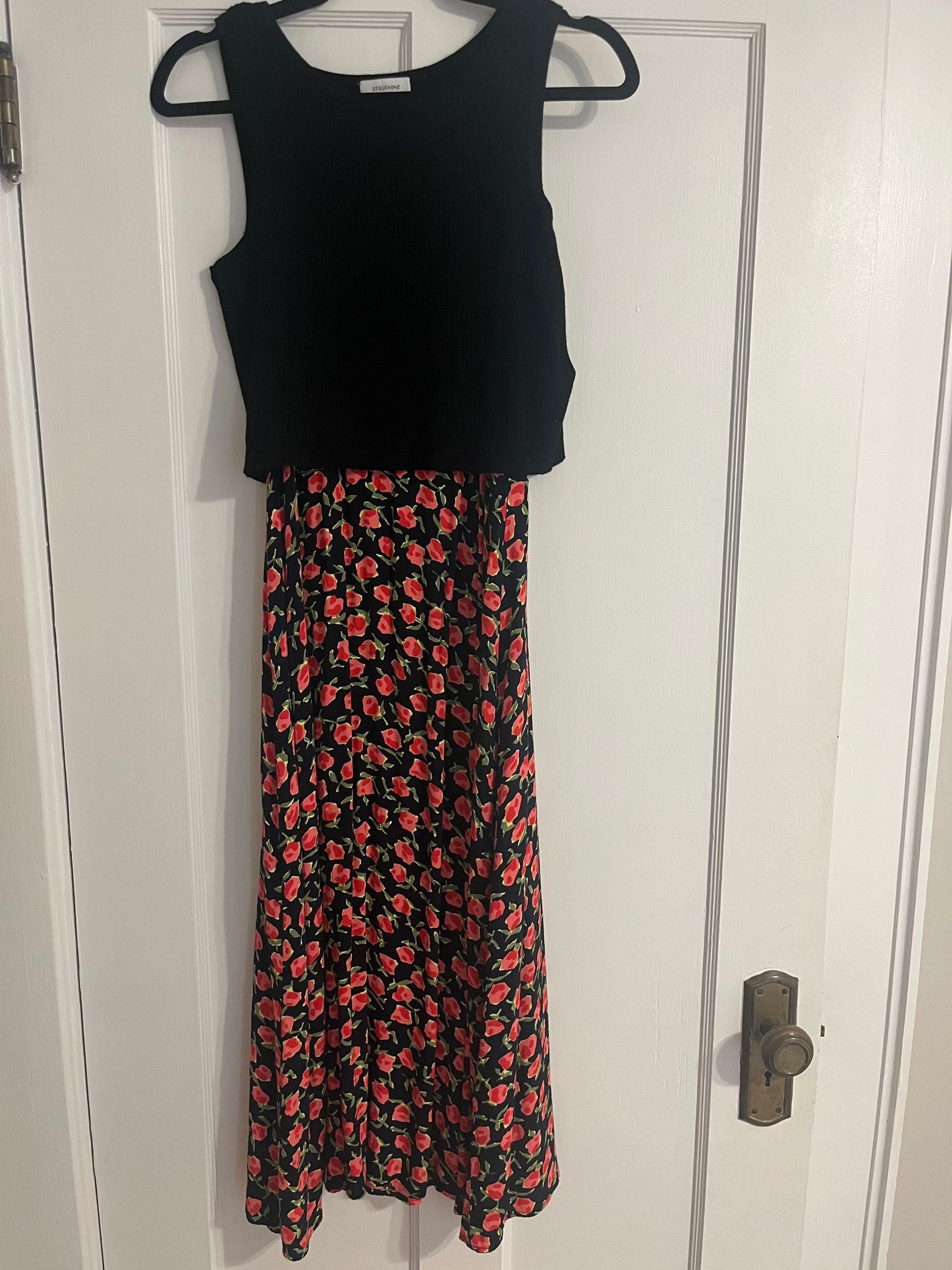 #109 Seraphine 2 in 1 Maternity-To-Nursing Dress- Floral Print- Size 6