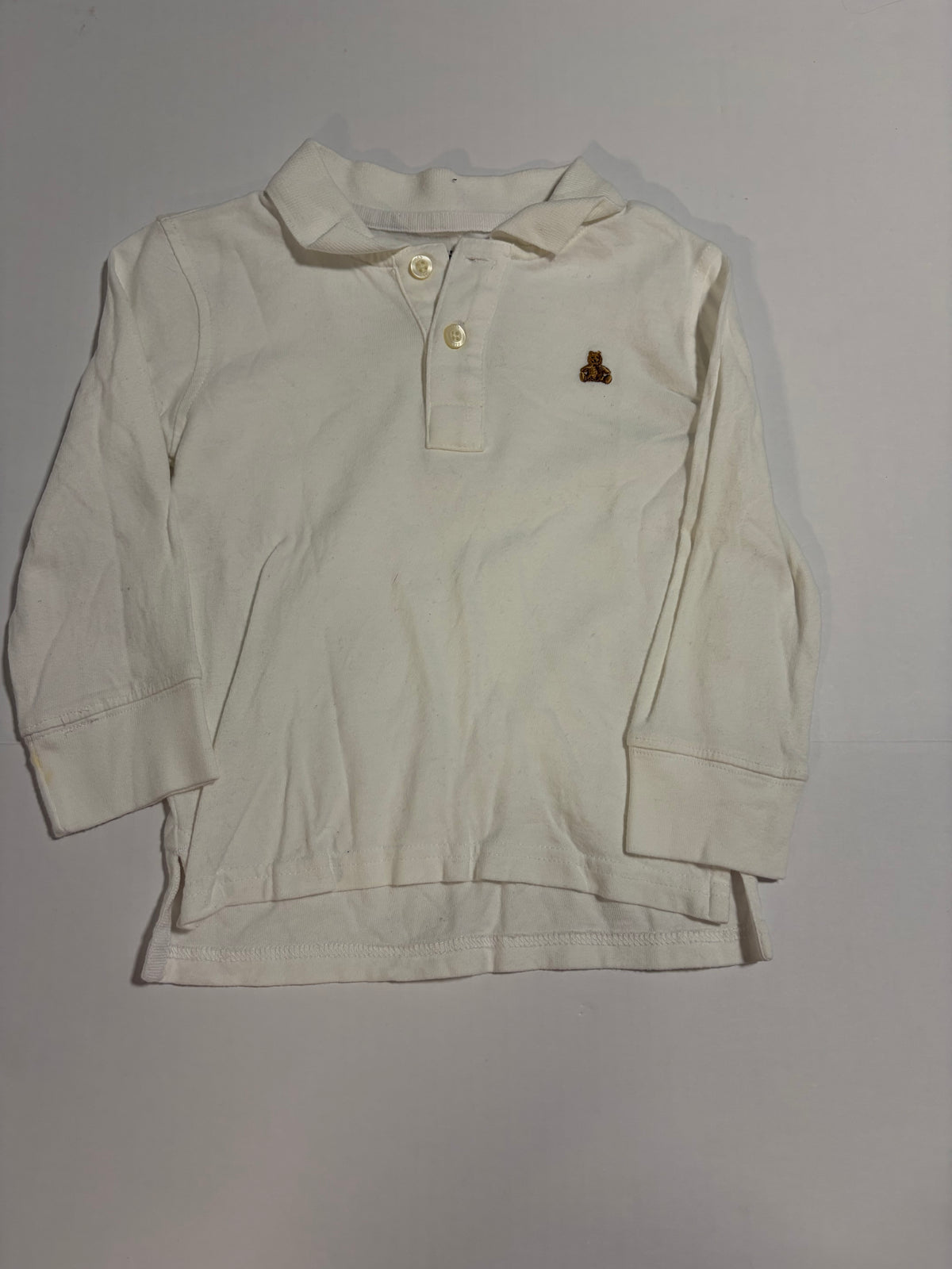 #27 Boys 2T Baby Gap white polo + Great Guy sweater vest
