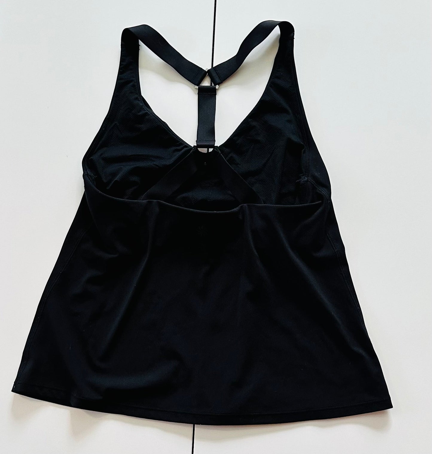 #133 Athleta Sz Medium Black Tank with Super Cute Back