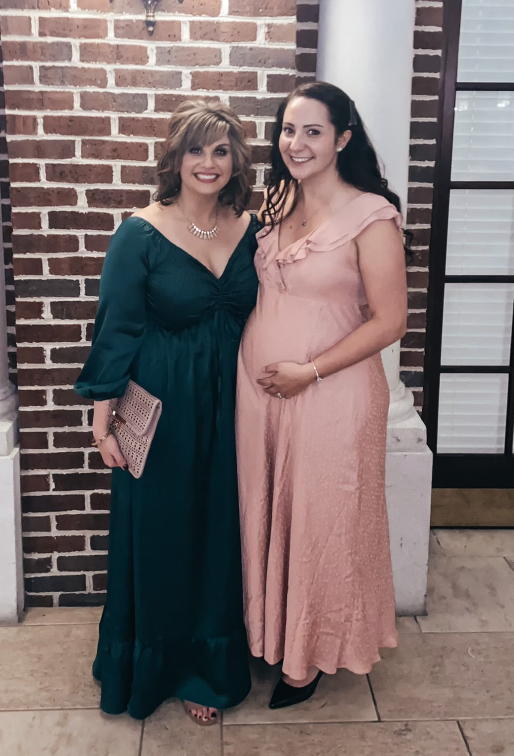 #199 Maternity Hatch pink silk dress size 2(4-6) EUC