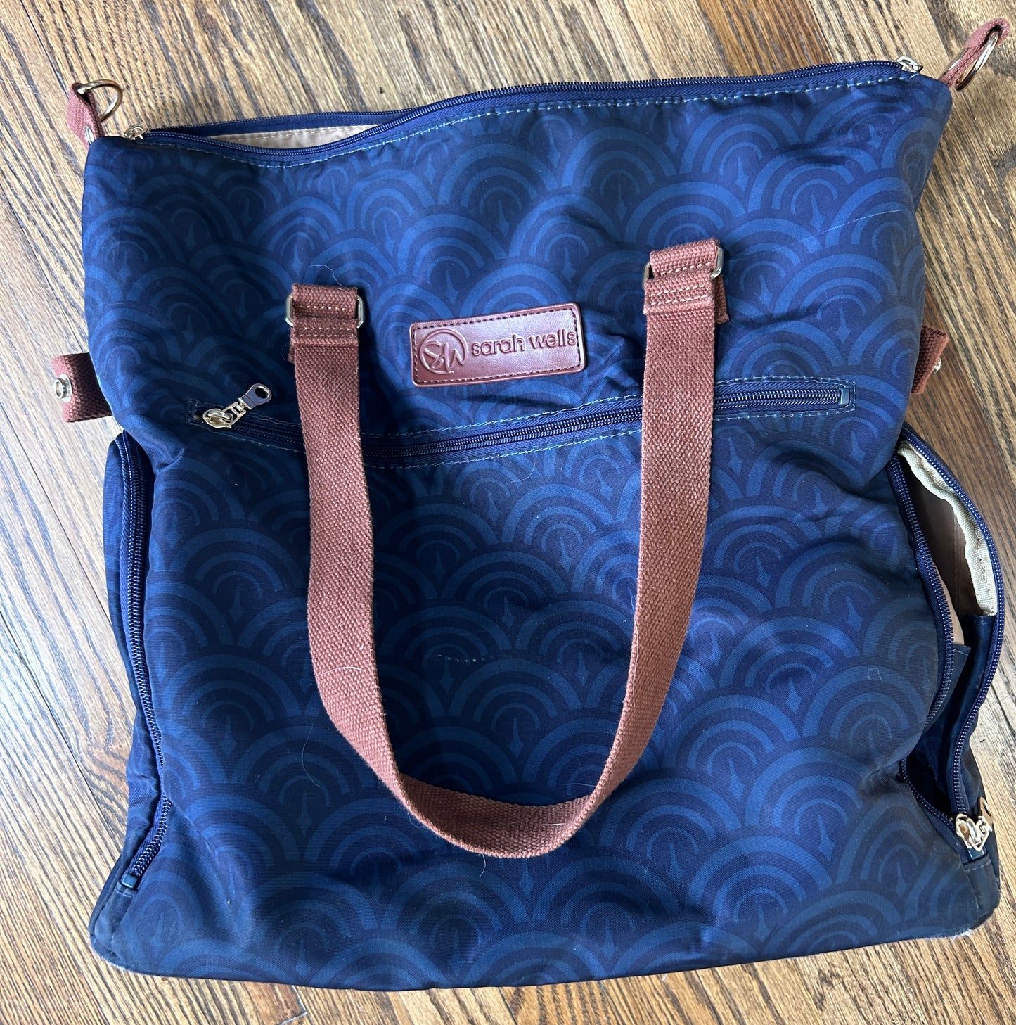 #34 Sarah Wells pumping carry tote