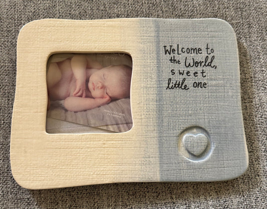 #92 baby picture frame