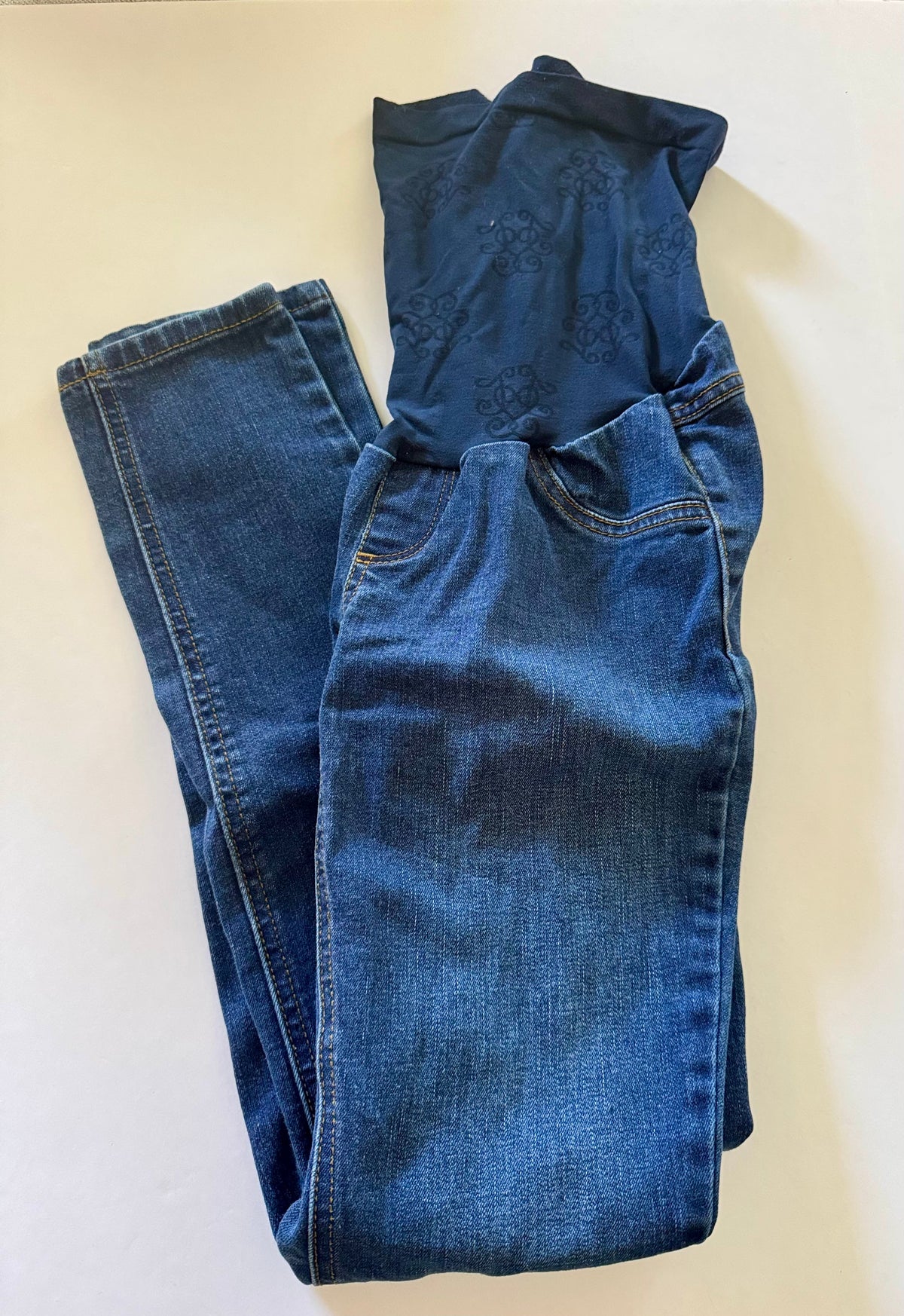 #92 women’s size small blue beans Jessica Simpson