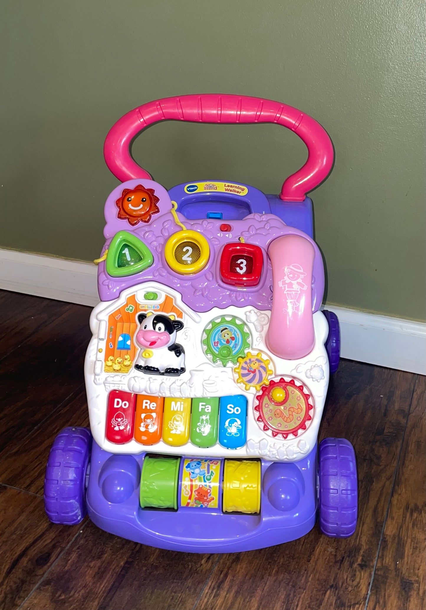 Seller #3 VTech Sit to Stand Learning Walker Pink and Purple