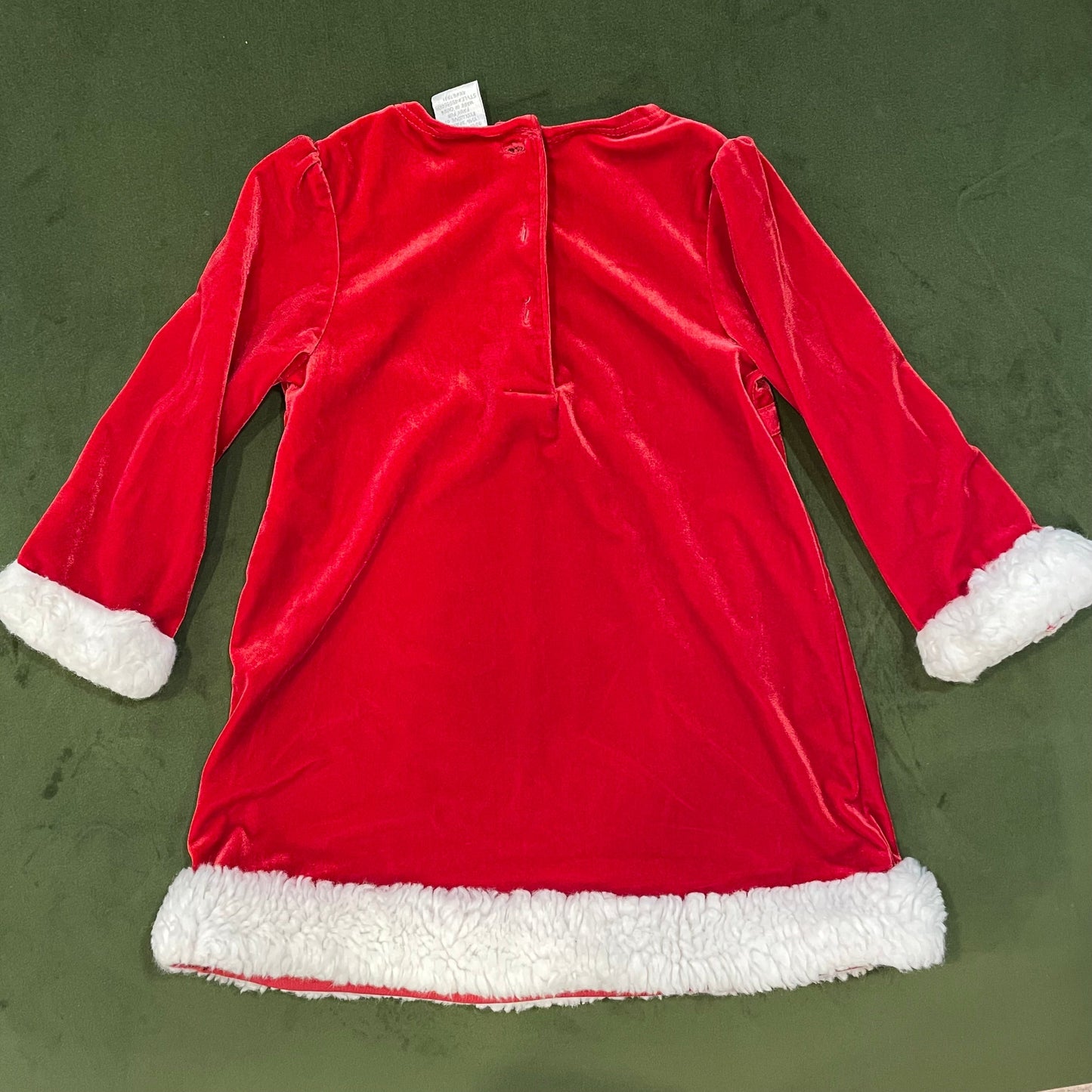 #1 Santa Christmas Dress 24 mo REDUCED