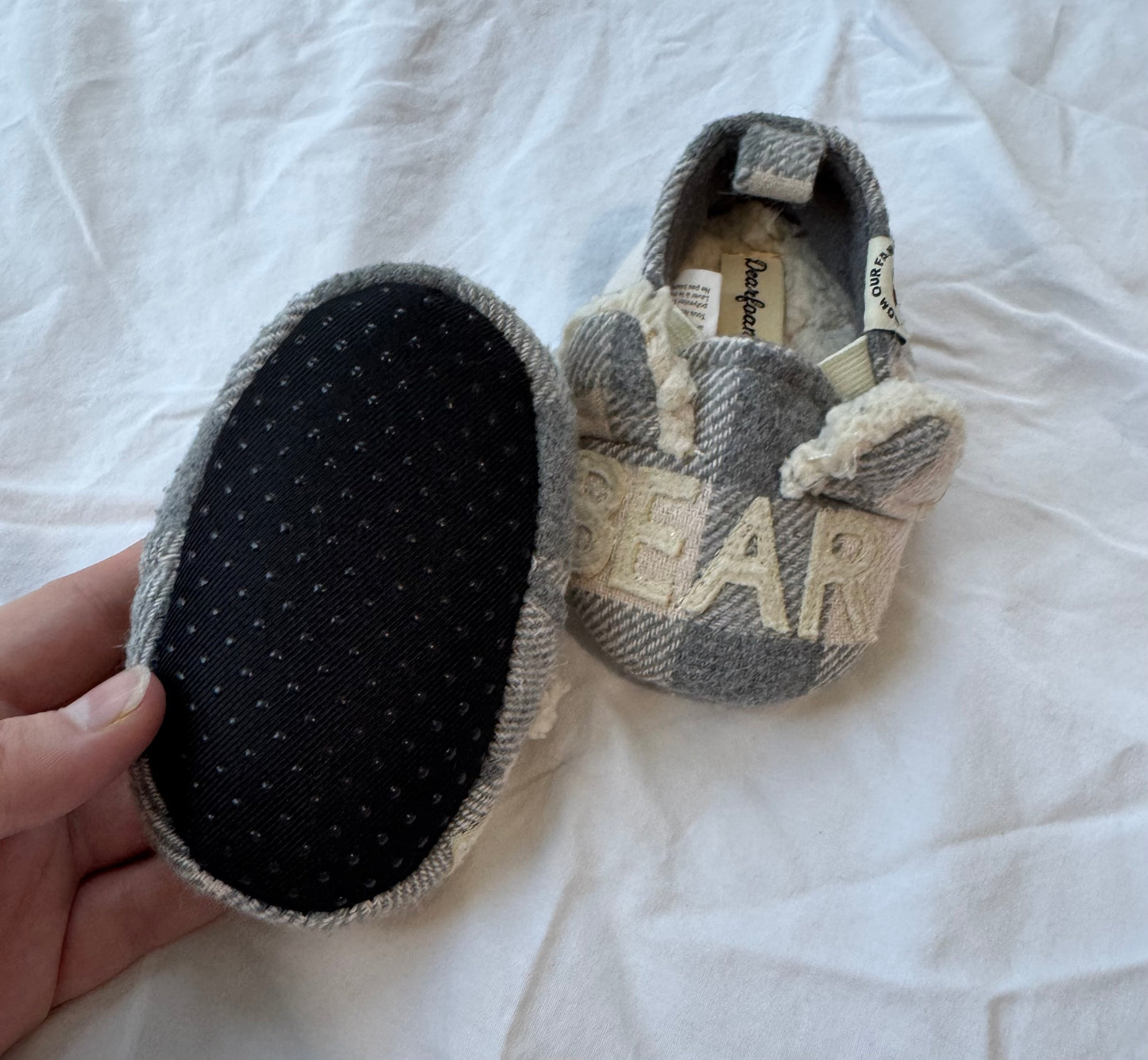 #113 Dearform Baby Bear slippers Infant size