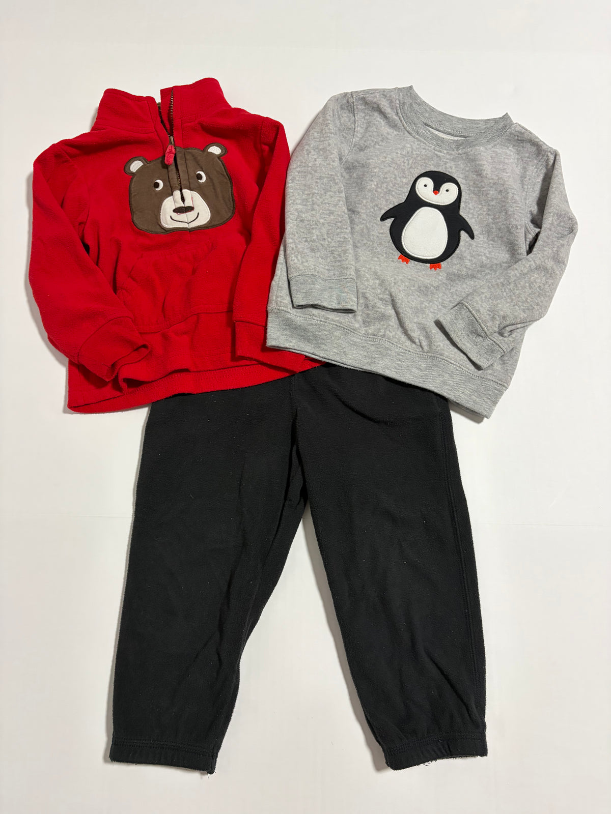 #27 Boys 24m Carter's fleece sweatshirts + pants