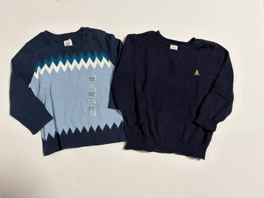 #27 Boys 24m Baby Gap sweaters