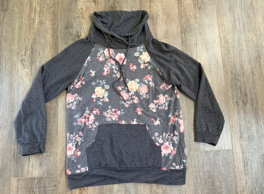 Seller 183- Women’s size large cowl neck long sleeve shirt