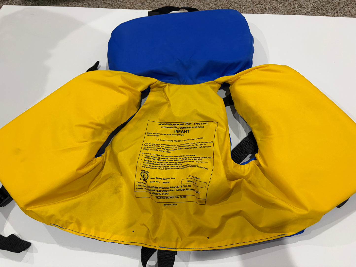 #103 Sporti Blue Life Vest