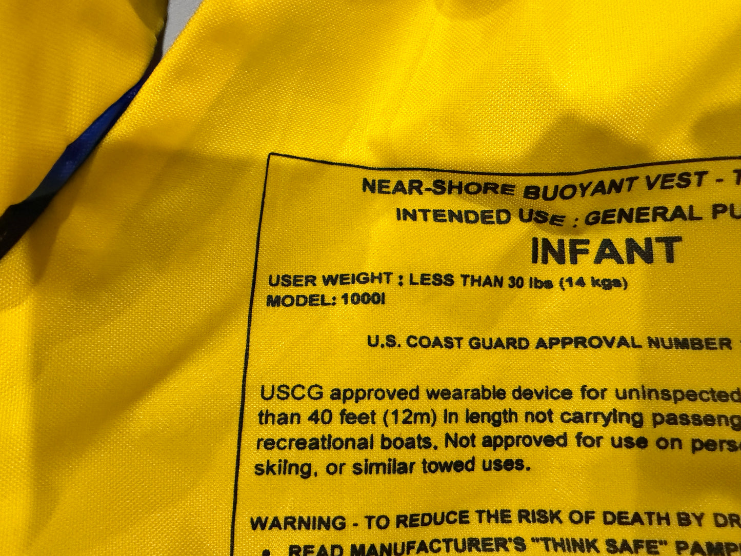 #103 Sporti Blue Life Vest