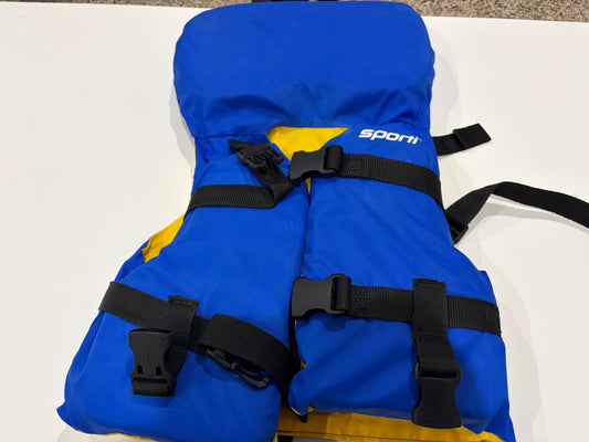 #103 Sporti Blue Life Vest