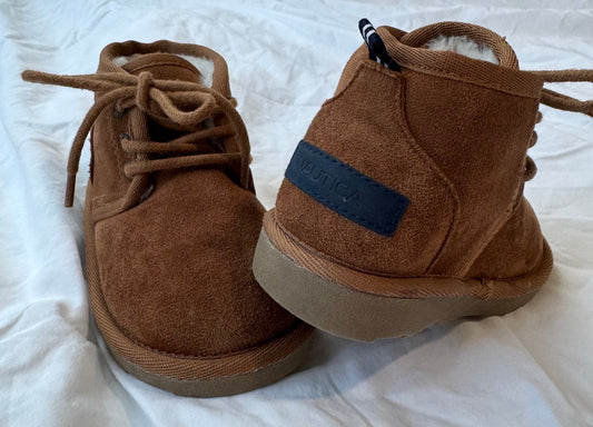 #113 Toddler Girls size 7 Nautical Boots