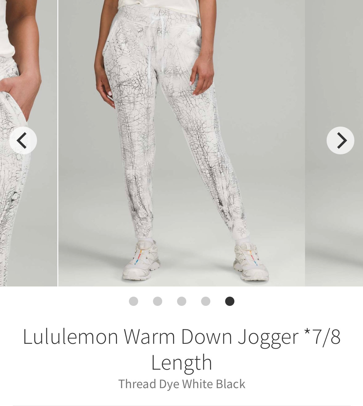 133 Lululemon Scuba Jogger Sz 4