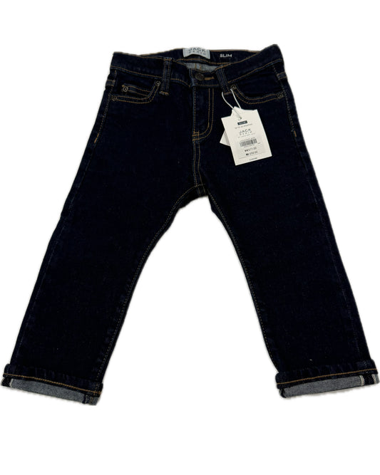 #38 NWT Janie and Jack 18-24 Months Boys Slim Dark Blue Jeans