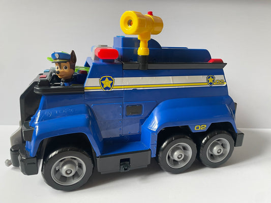 #3 Paw Patrol - Chase's Police Truck w/ figures & accessories - PRICE REDUCED