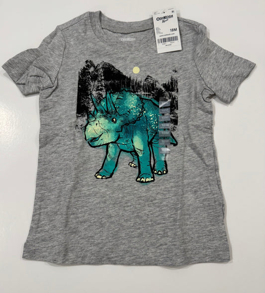 #38 Oshkosh NWT 18 Months Boys Dinosaur T Shirt