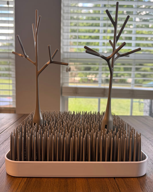 #113 Boon Bottle drying rack with 2 twigs *reduced*