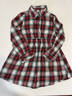 #78 girls 4/5 Gap Kids plaid dress