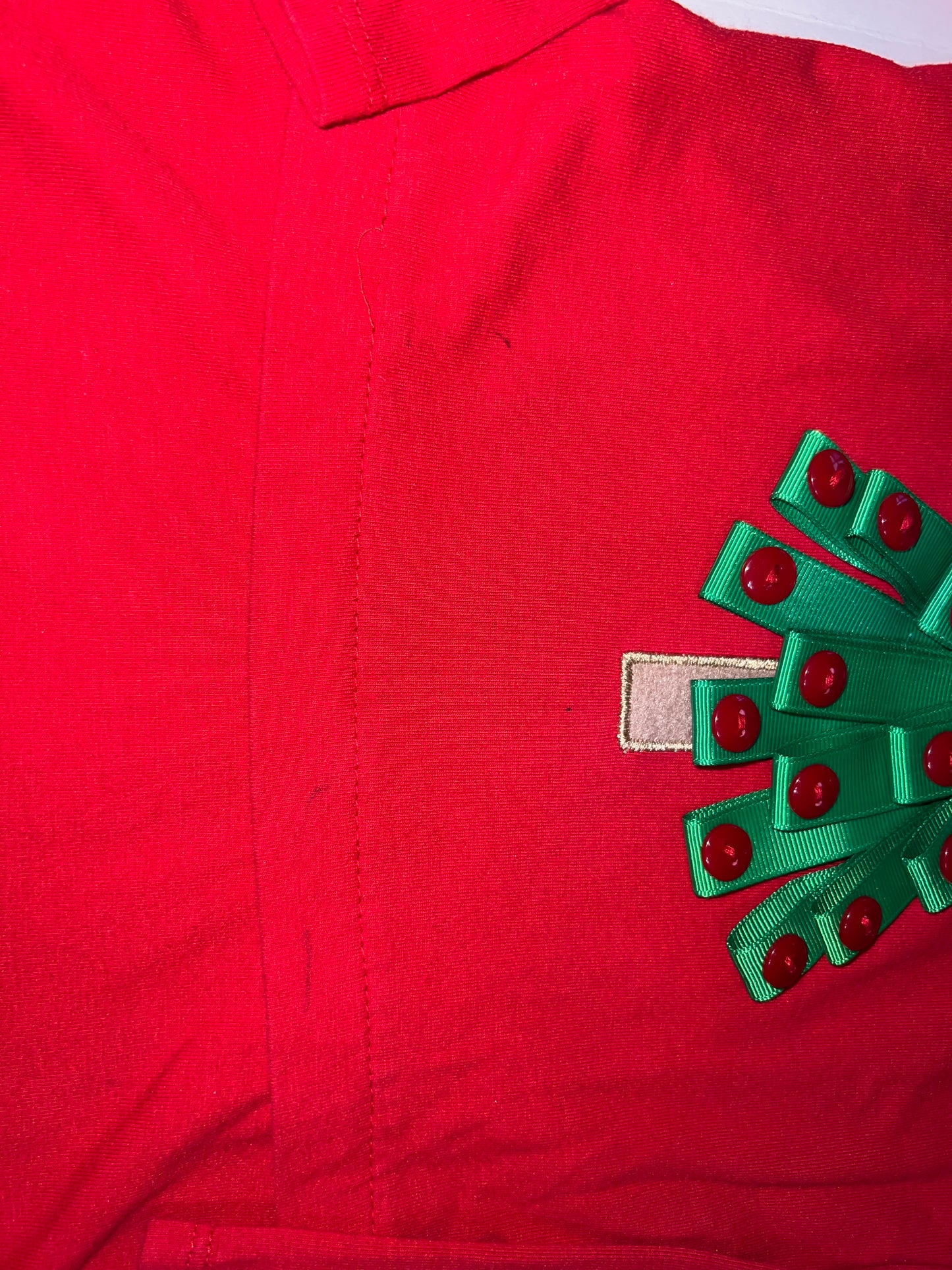 #78 girls 3T Bonnie Jean Christmas Tree tunic