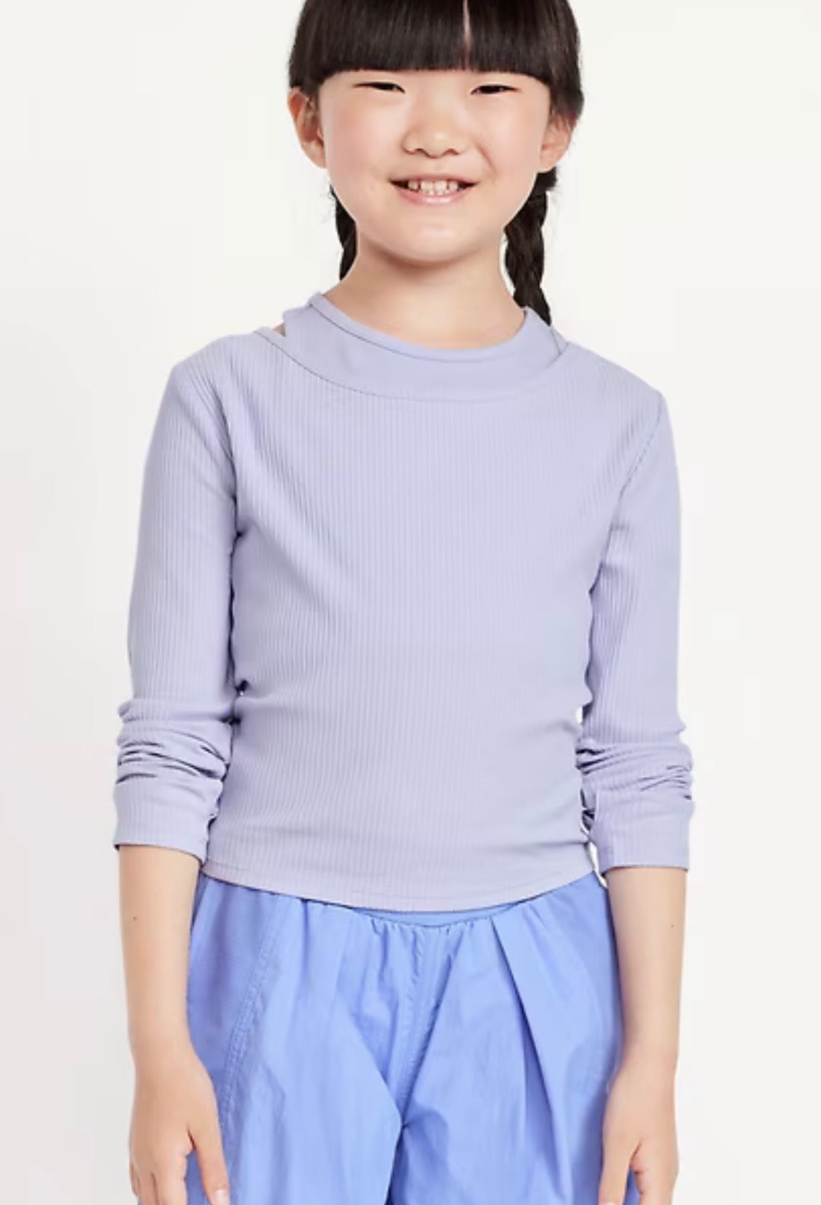 Old Navy Active girls light purple active top, M