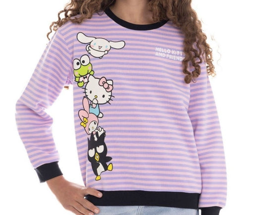 #169 Girl’s Size 8 Hello Kitty Crewneck- NWT