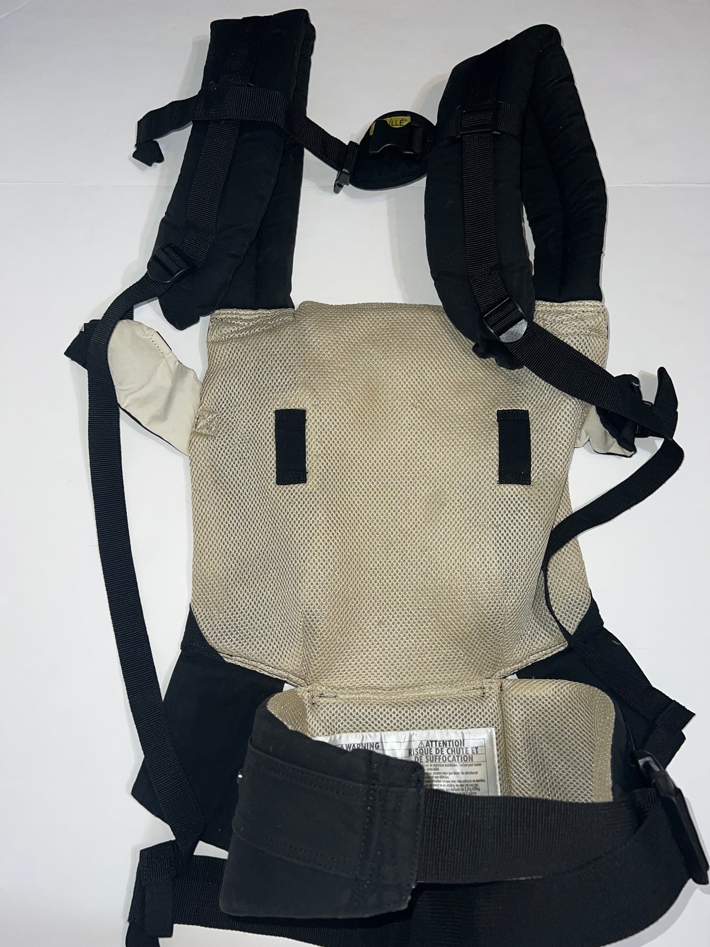 #78 black Lille Baby carrier