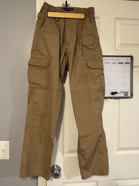 #214 Men's 5-11 Tactical Khaki Pants030x32