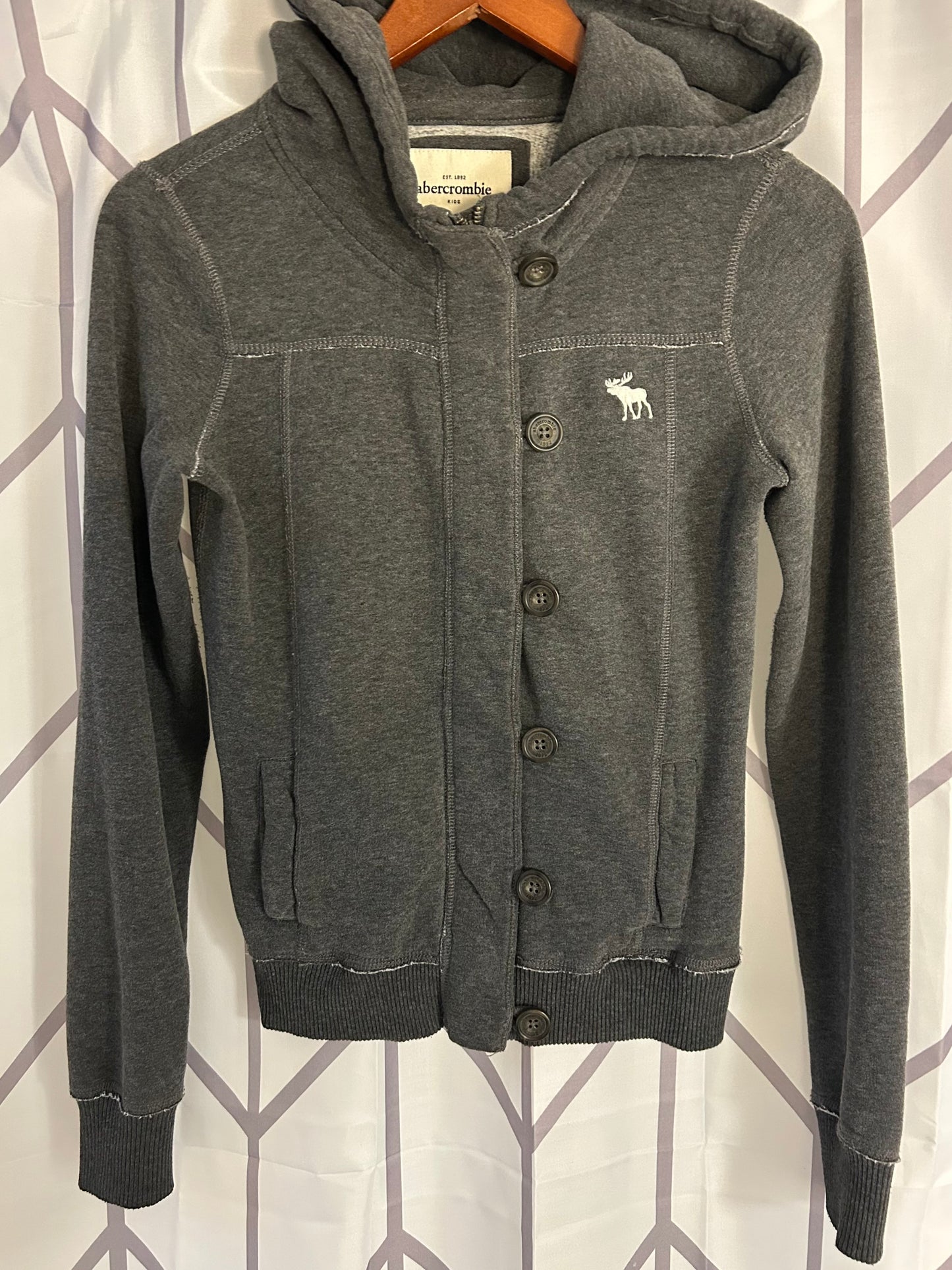 #7 Abercrombie girls hoodie size XL
