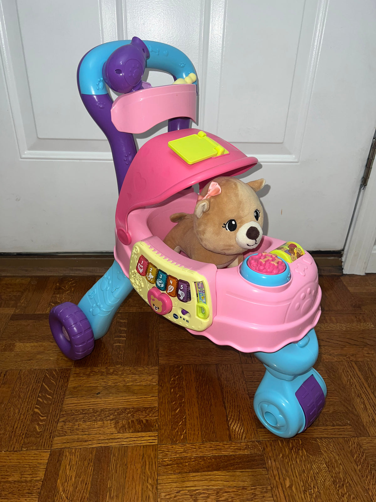 #180 Vtech puppy stroller walker