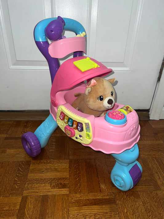 #180 Vtech puppy stroller walker