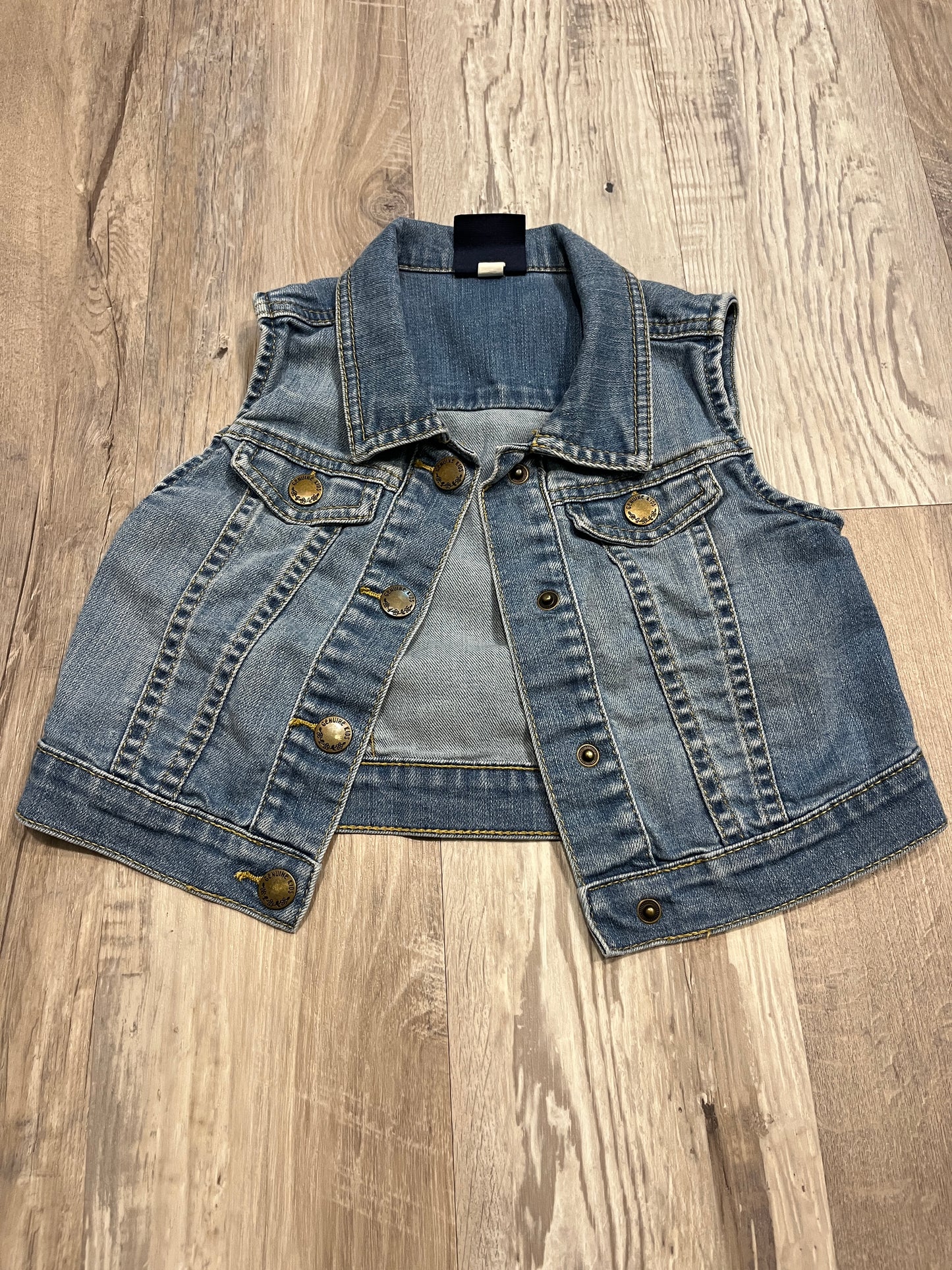 Girls OshKosh Jean Vest Size 4T