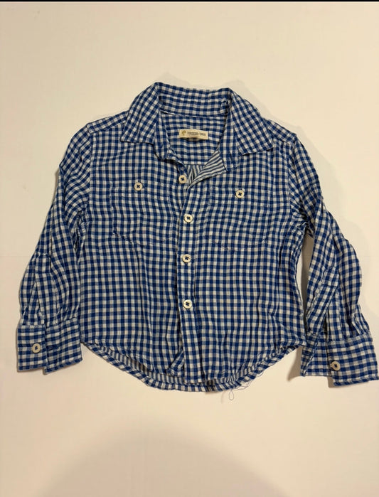 #27 Boys 2T Tucker and Tate button down