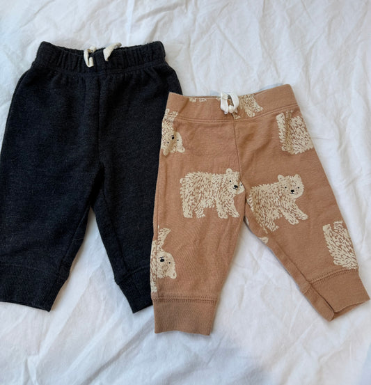 #113 Gender Neutral 3 month pants bundle
