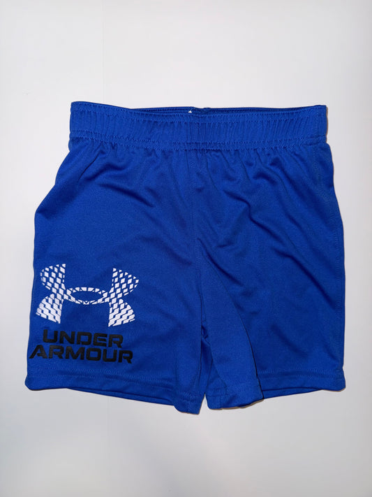 #106: 4T Under Armor Blue Athletic Shorts NWOT