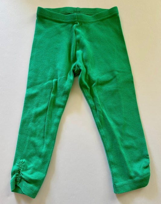 REDUCED #92 Girls 4 t Gymboree green long pants