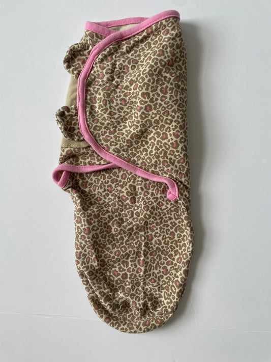 #3 SwaddleMe cheetah print swaddle Girls size NB