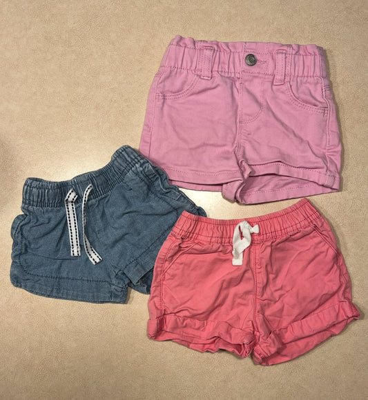 #143 Girls Shorts Bundle 6m - REDUCED