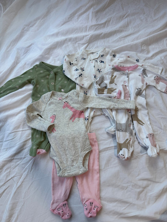 #113 Carter’s Newborn girls bundle *reduced*