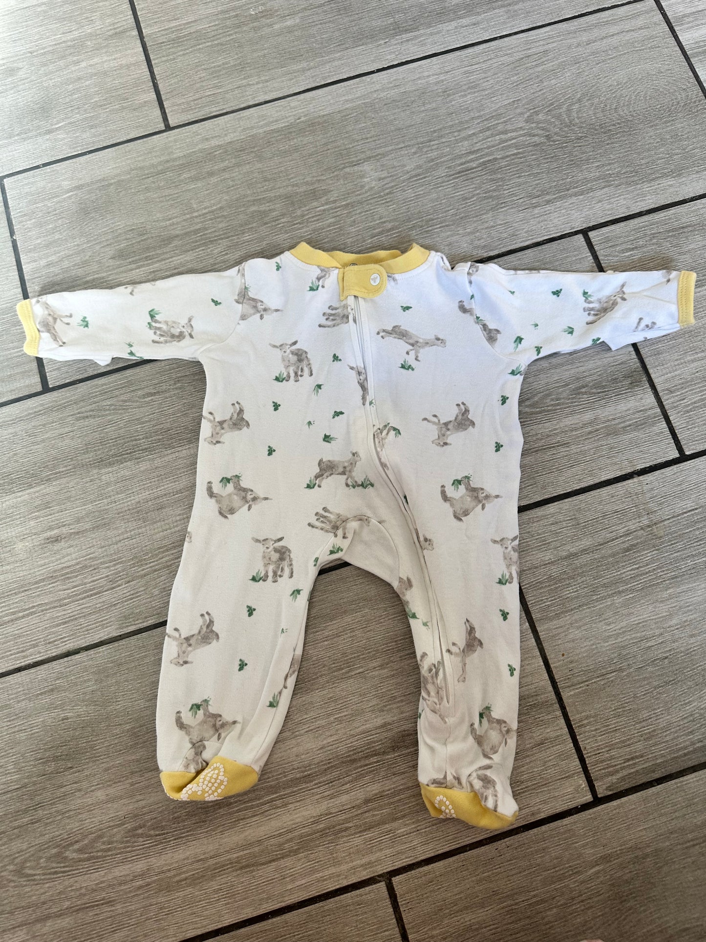 #111 Burt’s Bees Animal Print Newborn