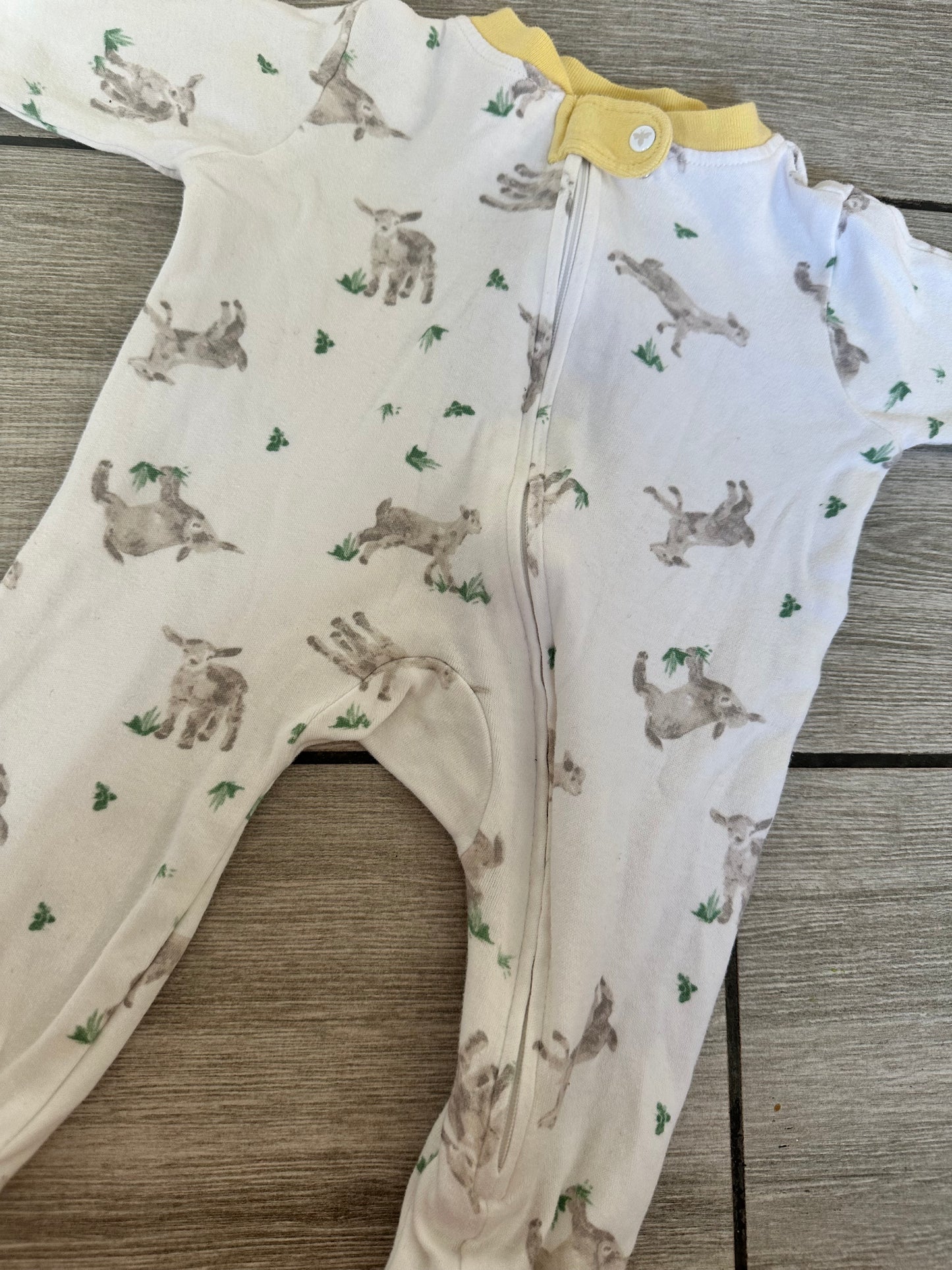 #111 Burt’s Bees Animal Print Newborn