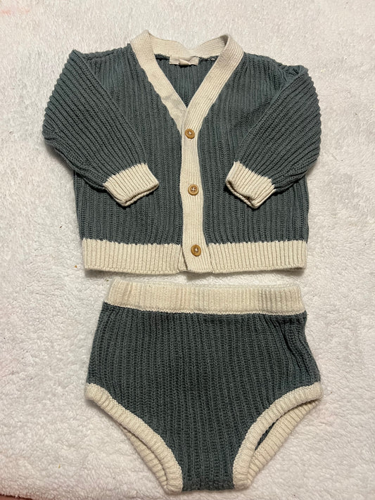 #48 Grayson Mini Sweater / Bootie Outfit 12-18 Months