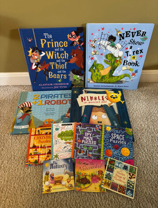 #156 reduced! NEW Usborne/Paper Pie book bundle-11 books
