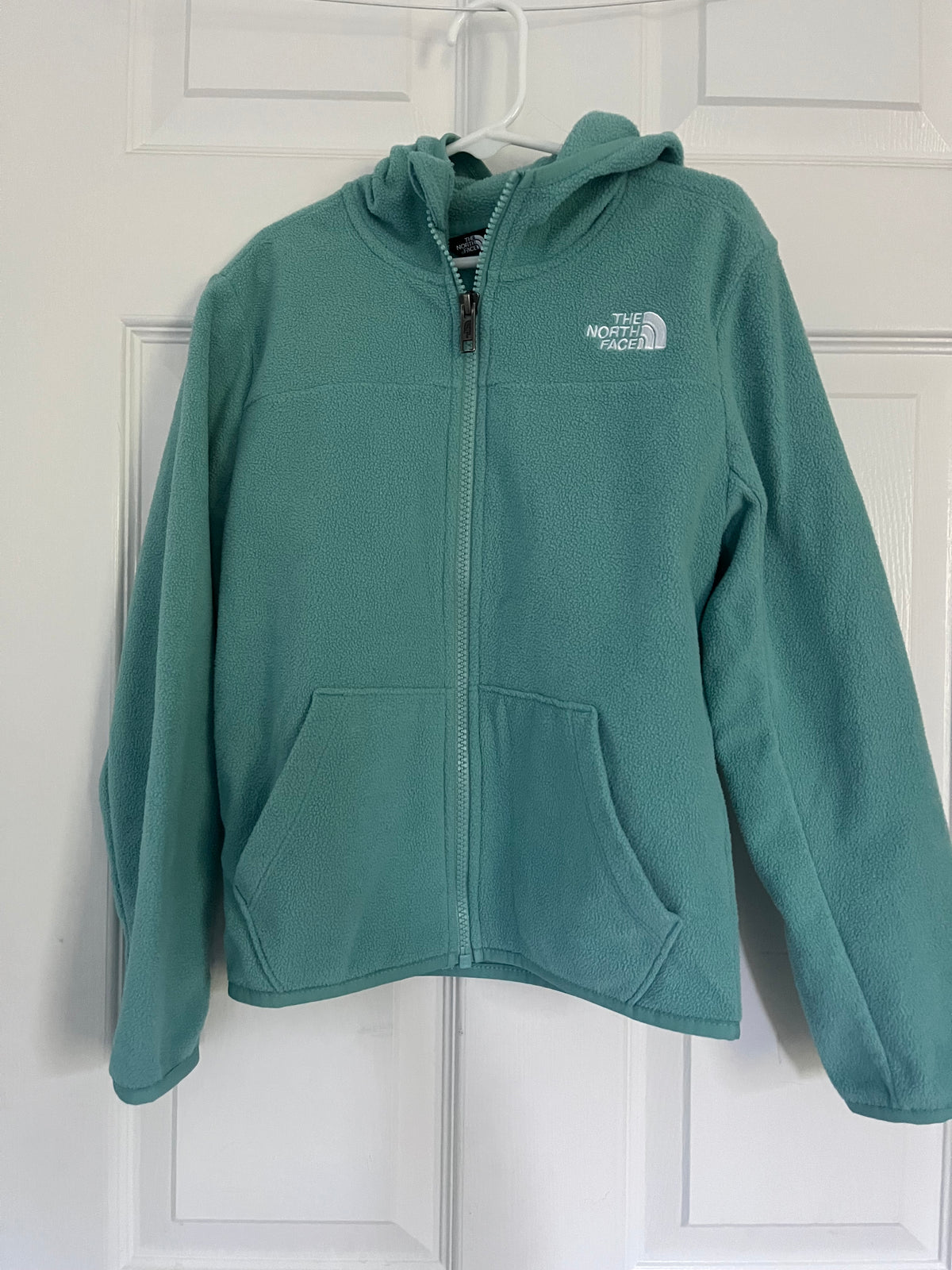 #125 Girls Northface fleece Size 7-8