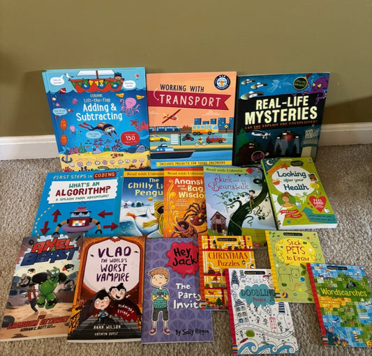 #156 reduced! NEW Usborne/Paper Pie Book Bundle for kids-15 books