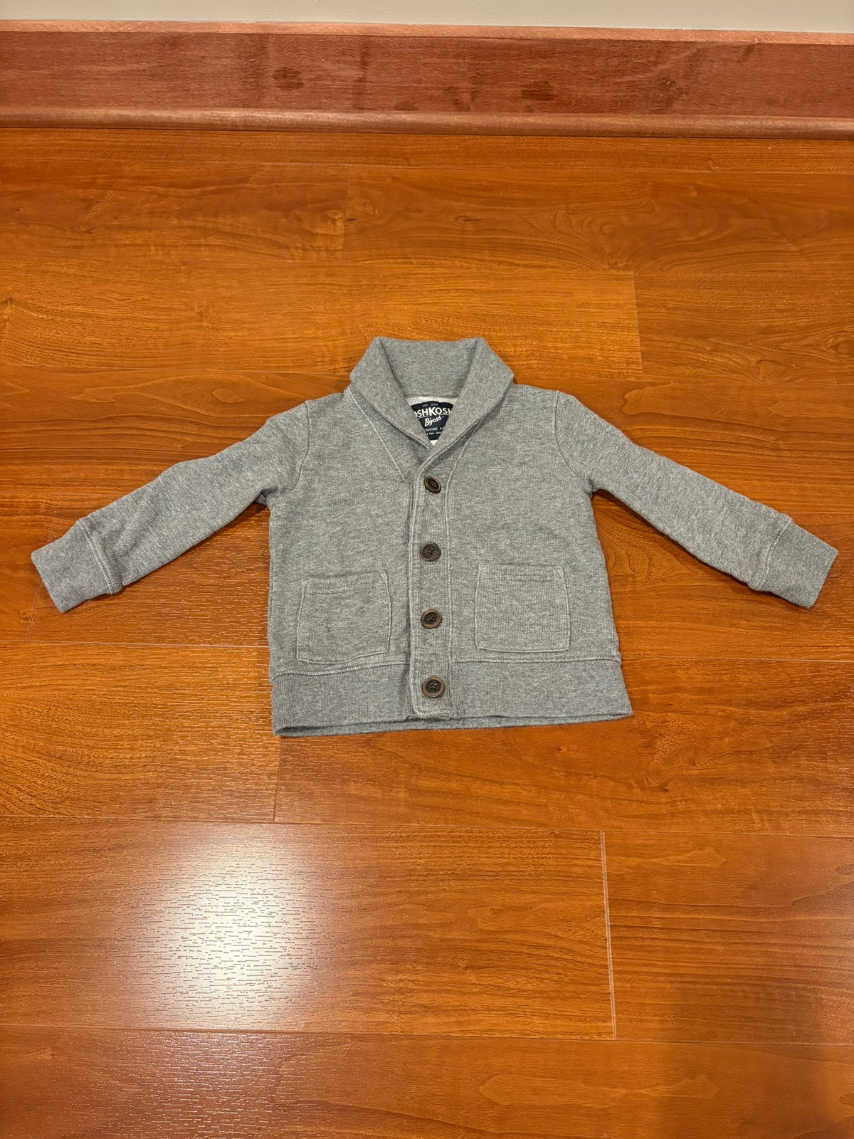 Boys 2T Oshkosh Grey Sweater