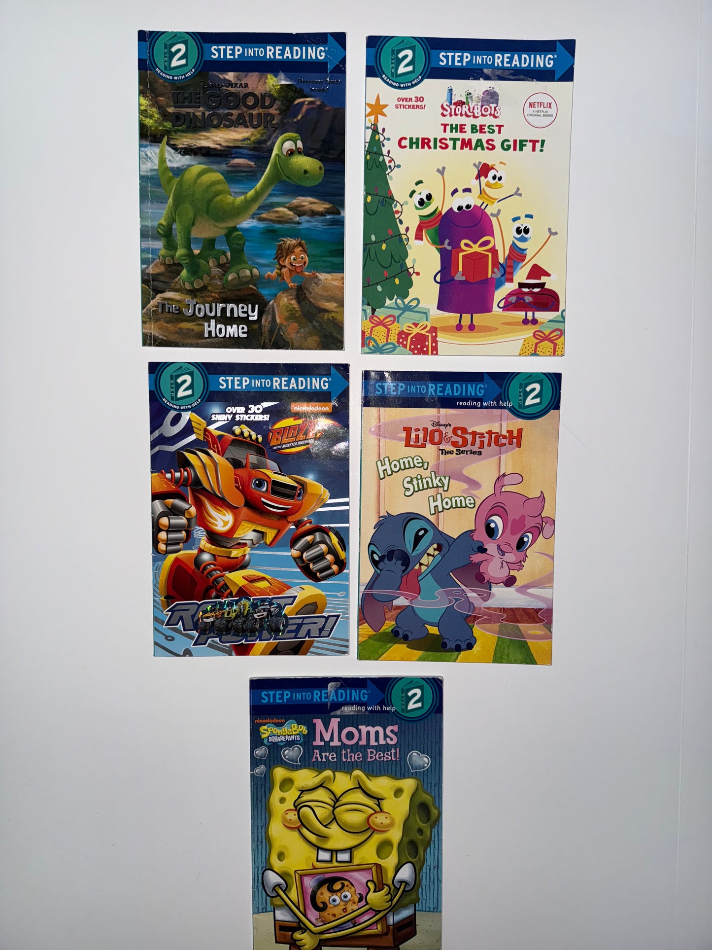 #106: Step Into Reading Step 2 Book Bundle (5)