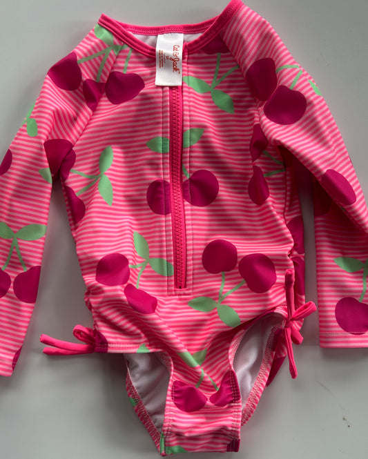 #34 nwot girls swimsuit cat and jack 2t